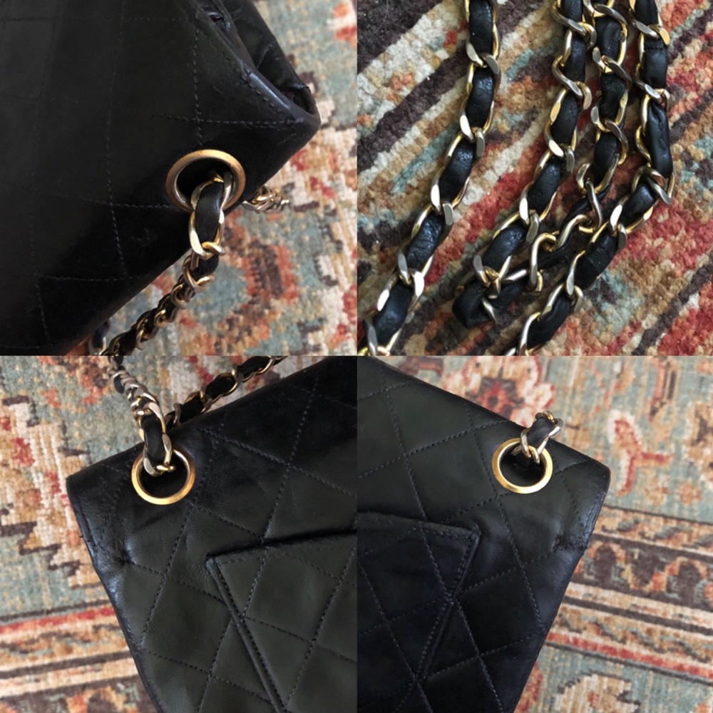 SOLD***Chanel Vintage Small Double Flap Bag - Picture 11 of 13